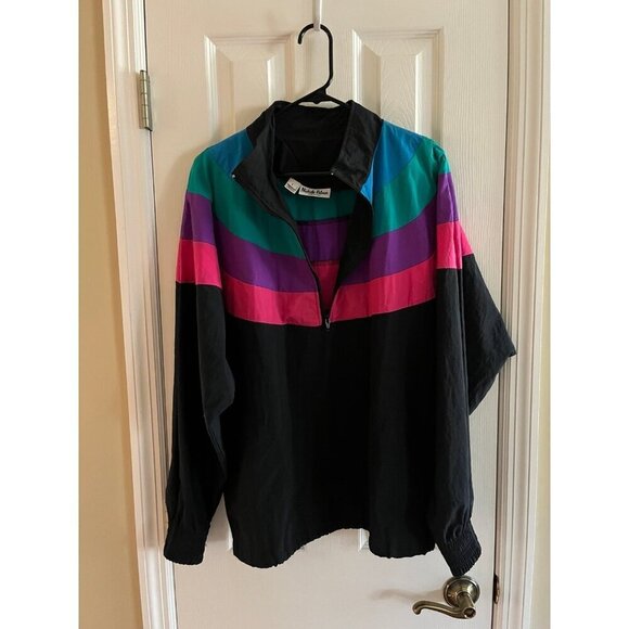 Vintage Windbreaker Jacket Michele Palmer - Picture 1 of 3